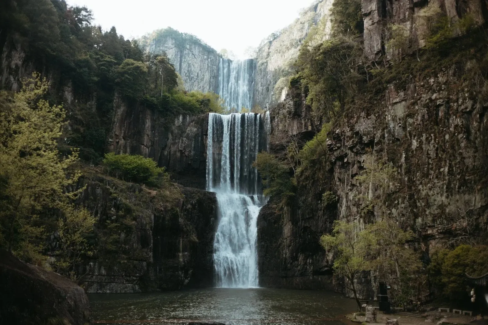 Waterfall at Baijiangji