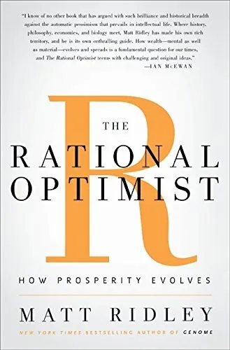 The Rational Optimist by Matt Ridley — book cover