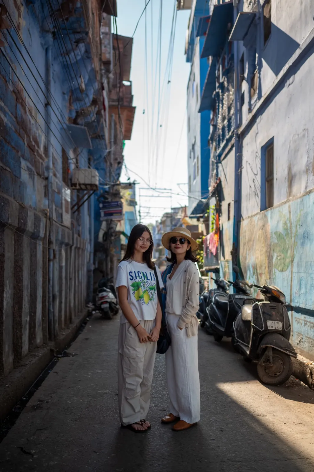 Blue City alley in Jodhpur