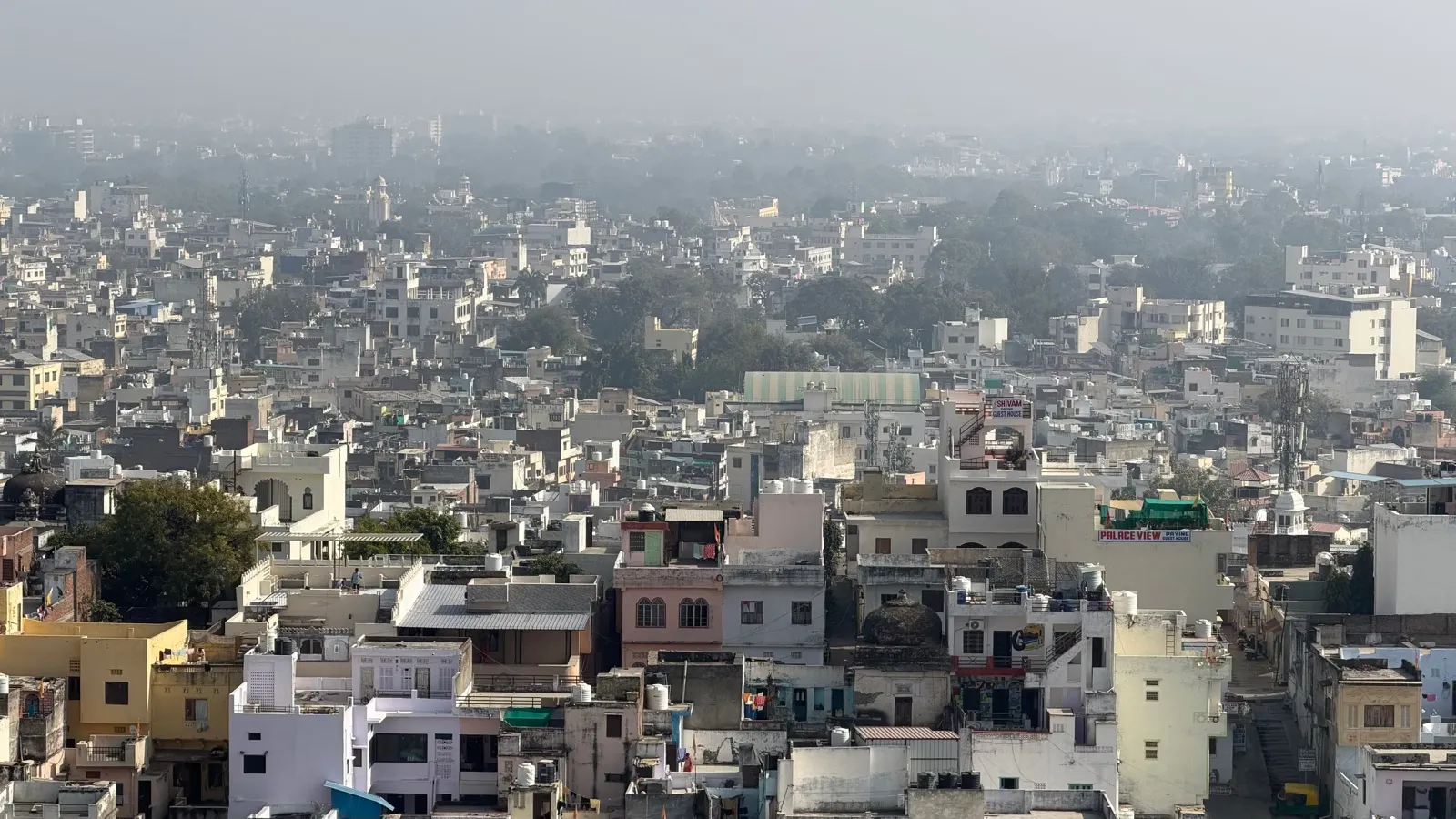 Udaipur cityscape