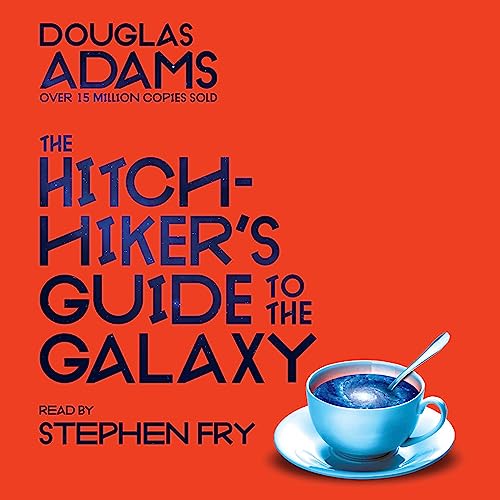 The Hitchhiker's Guide to the Galaxy audiobook cover