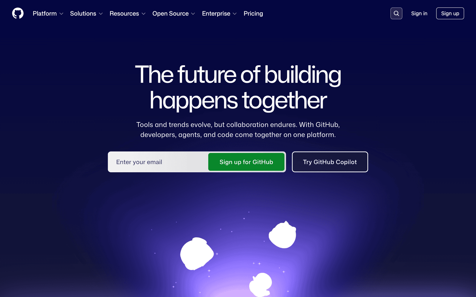GitHub sign up