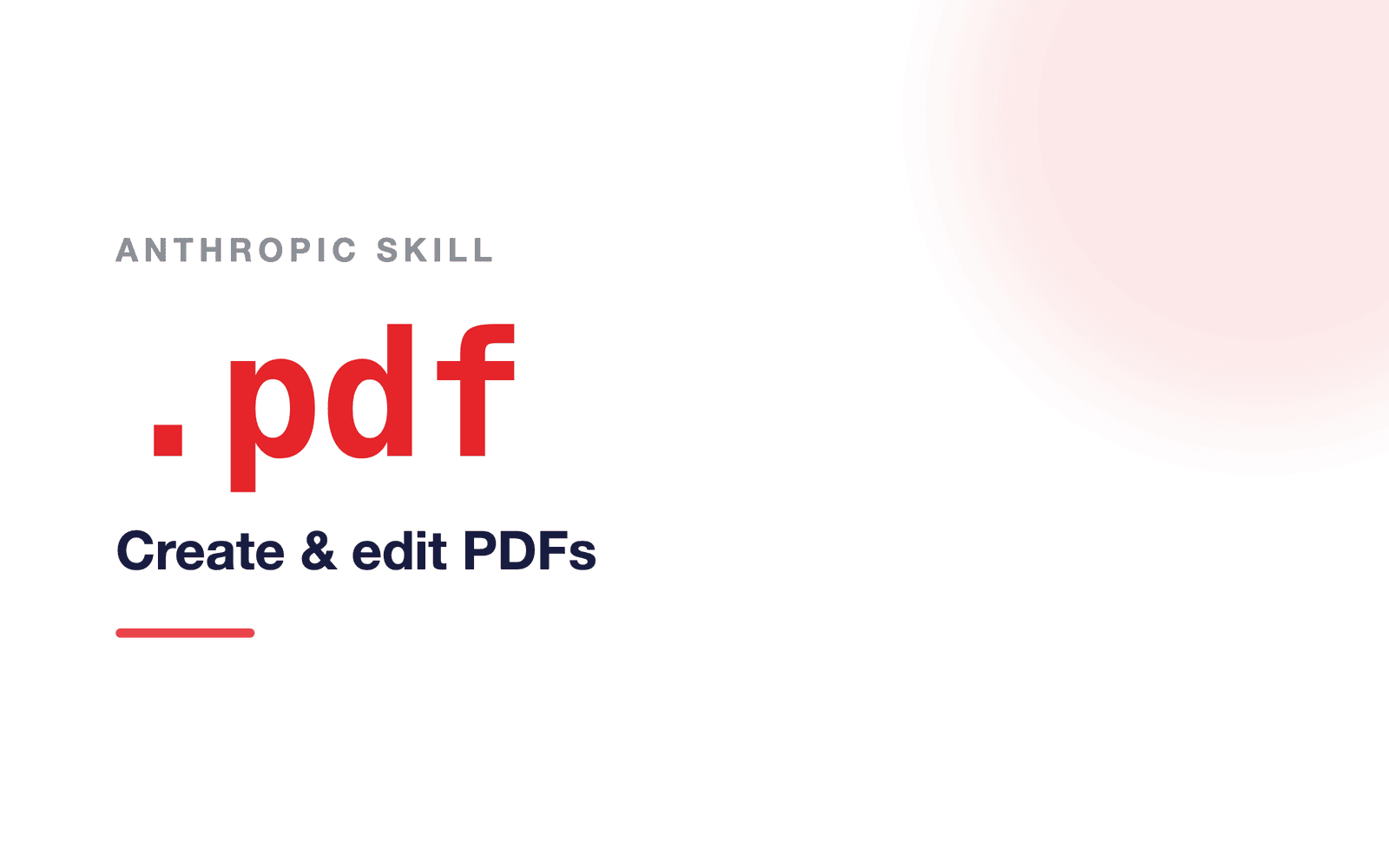 Claude pdf skill