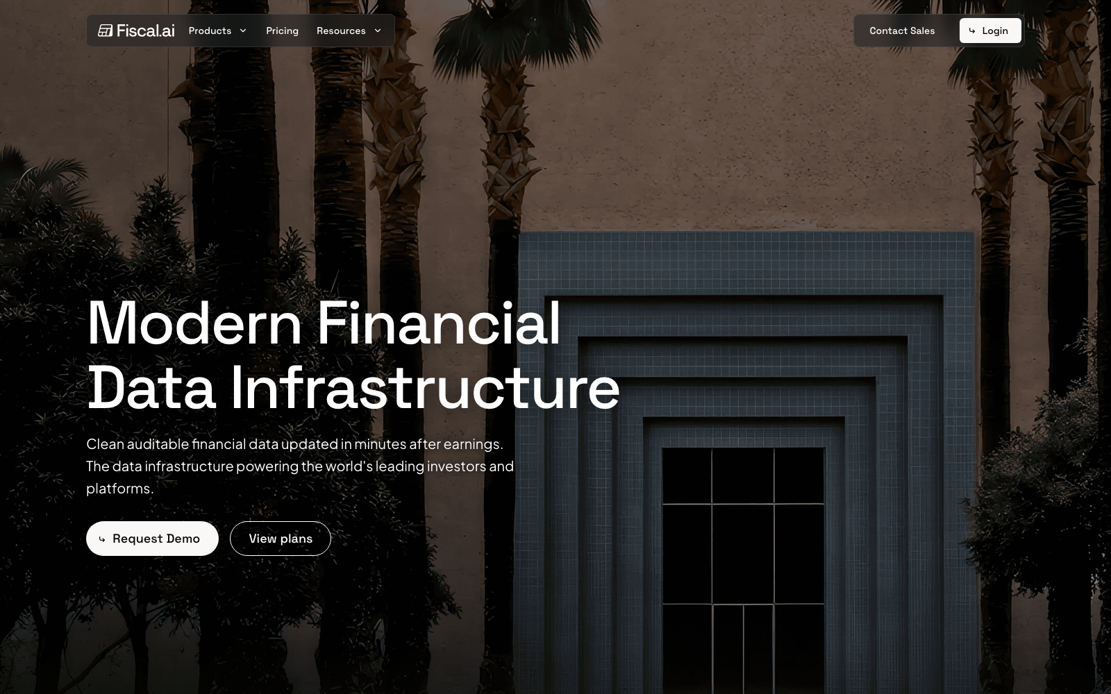 fiscal.ai homepage
