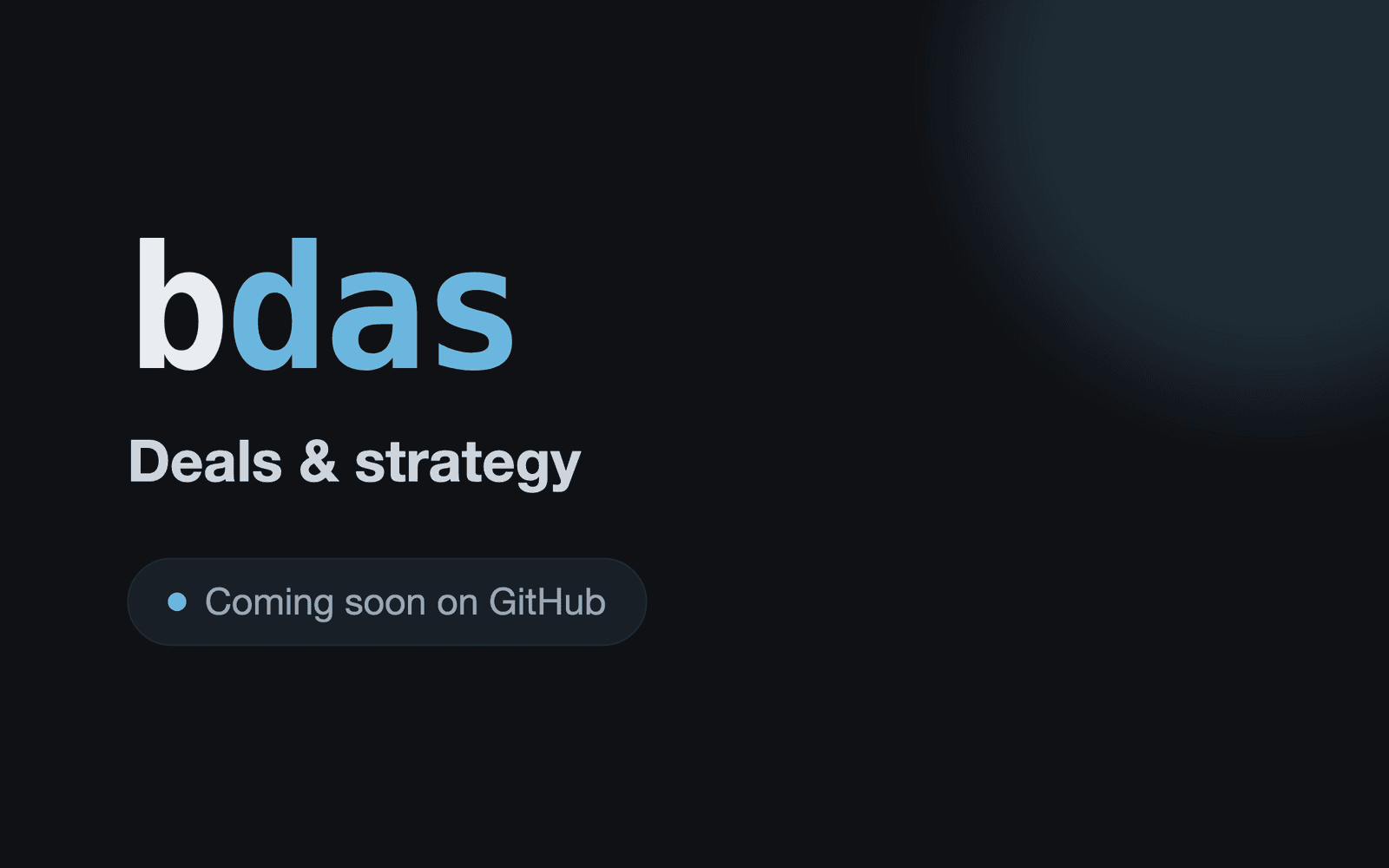 bdas skill suite, coming soon