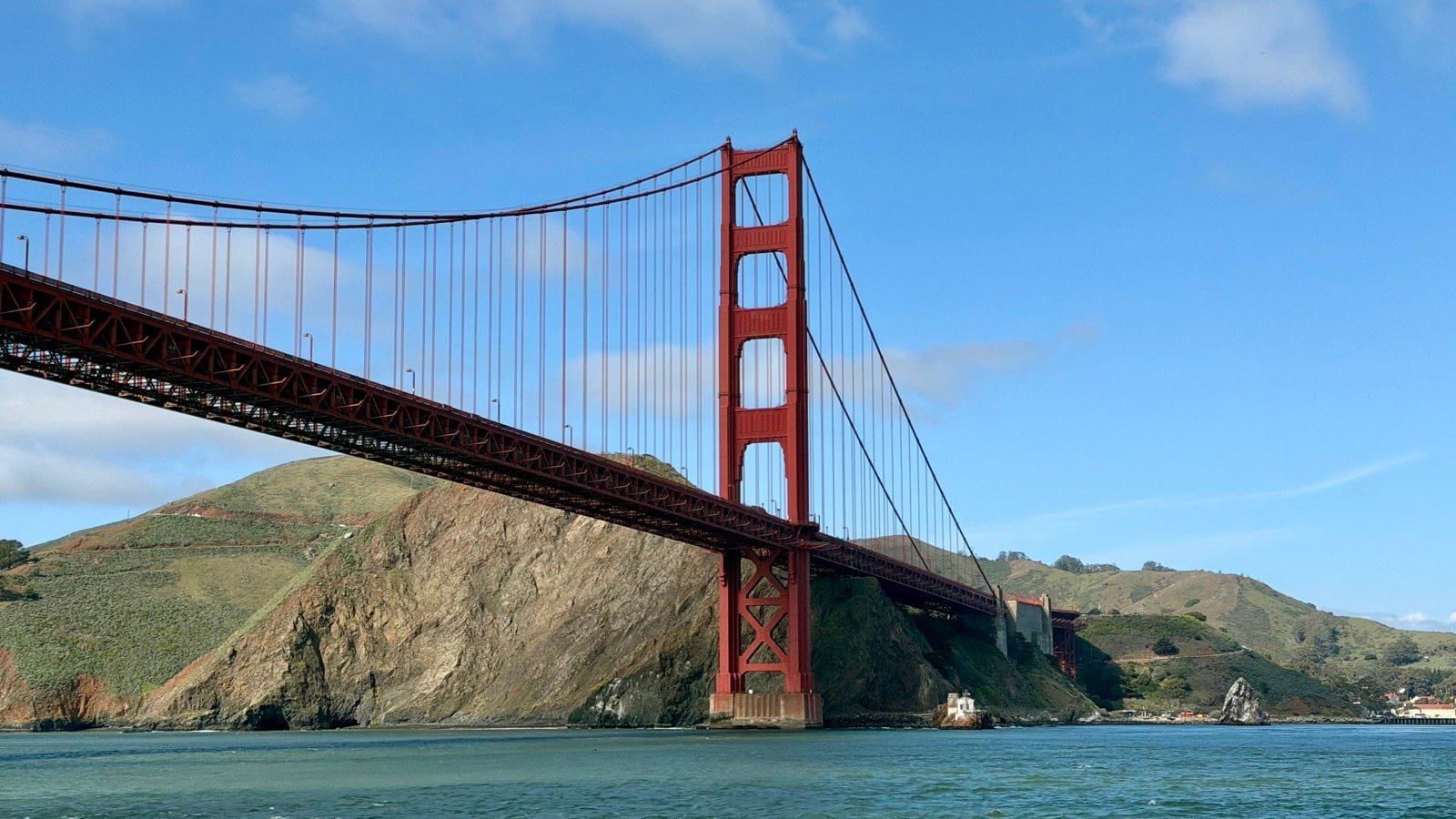 Golden Gate Bridge from San Francisco Bay