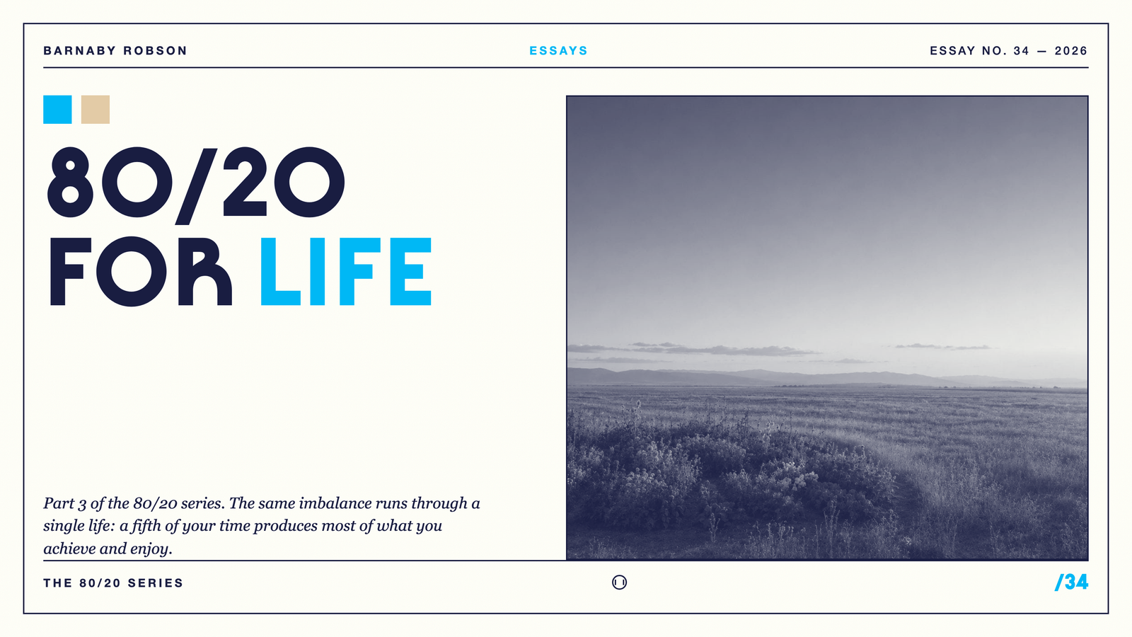 80/20: For Life