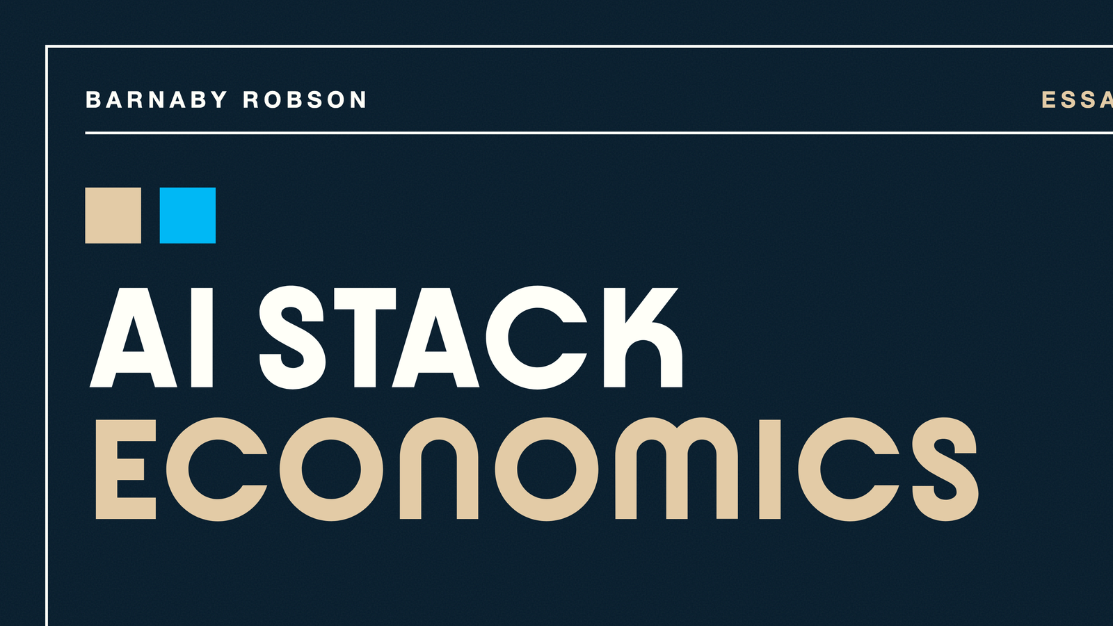 AI Stack Economics