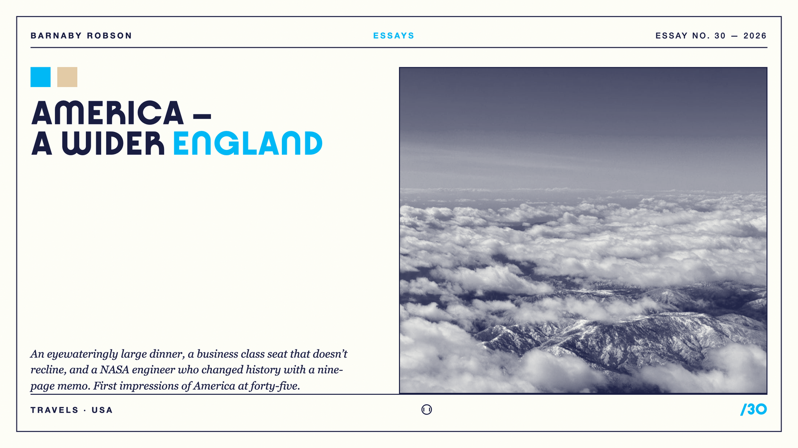 America – A Wider England