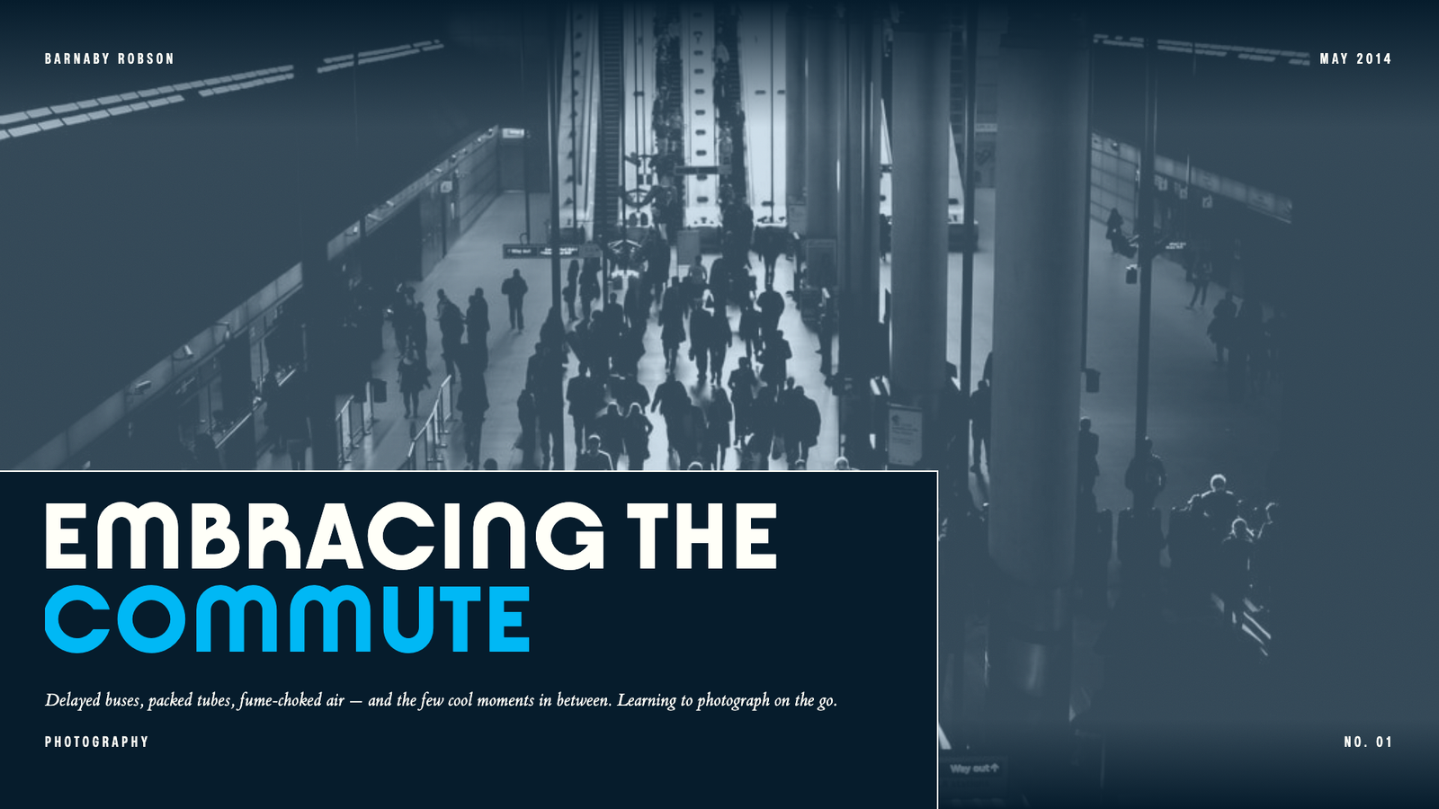 Embracing the commute + photography on the go
