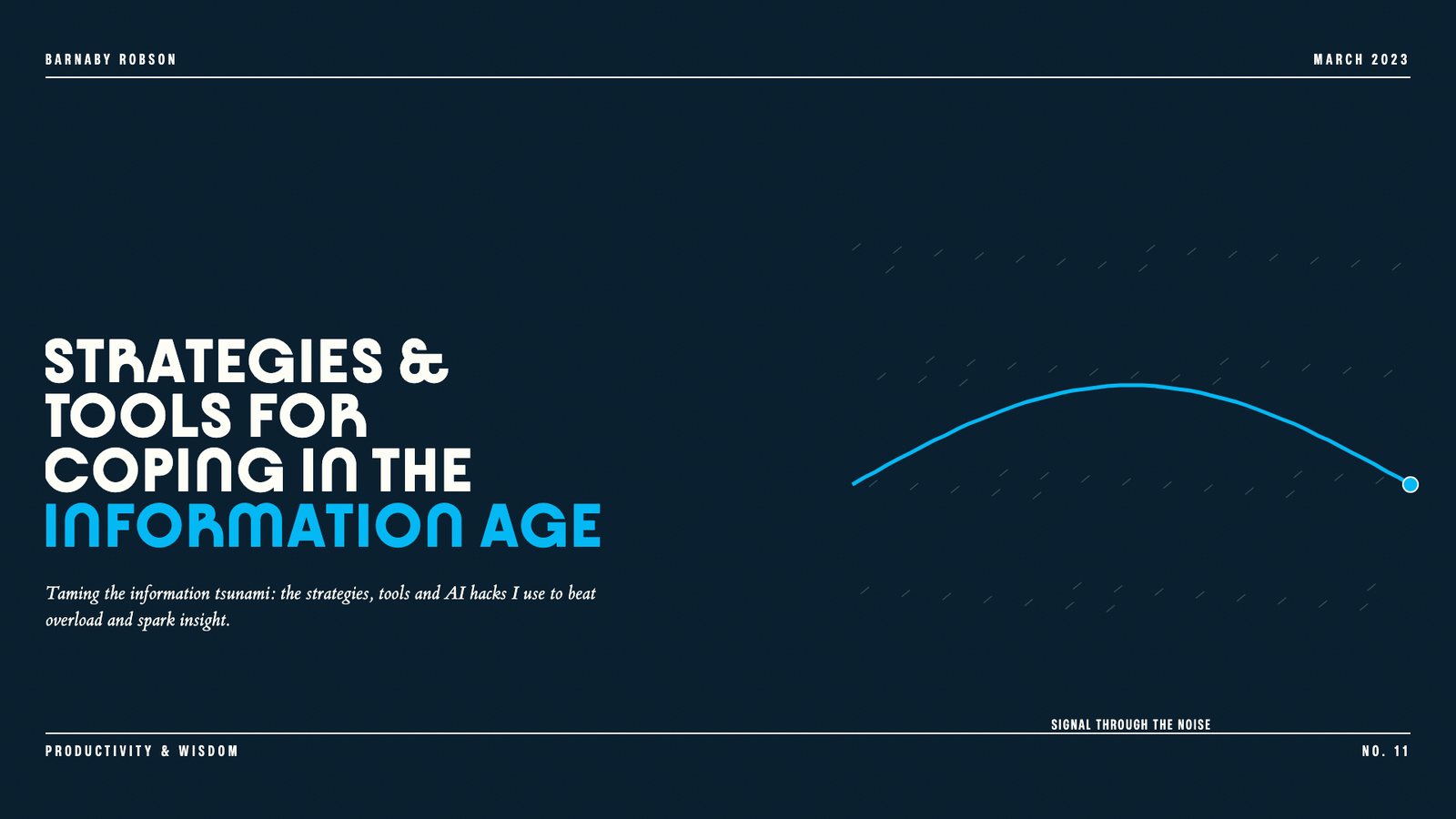 Strategies and tools for coping in the information age