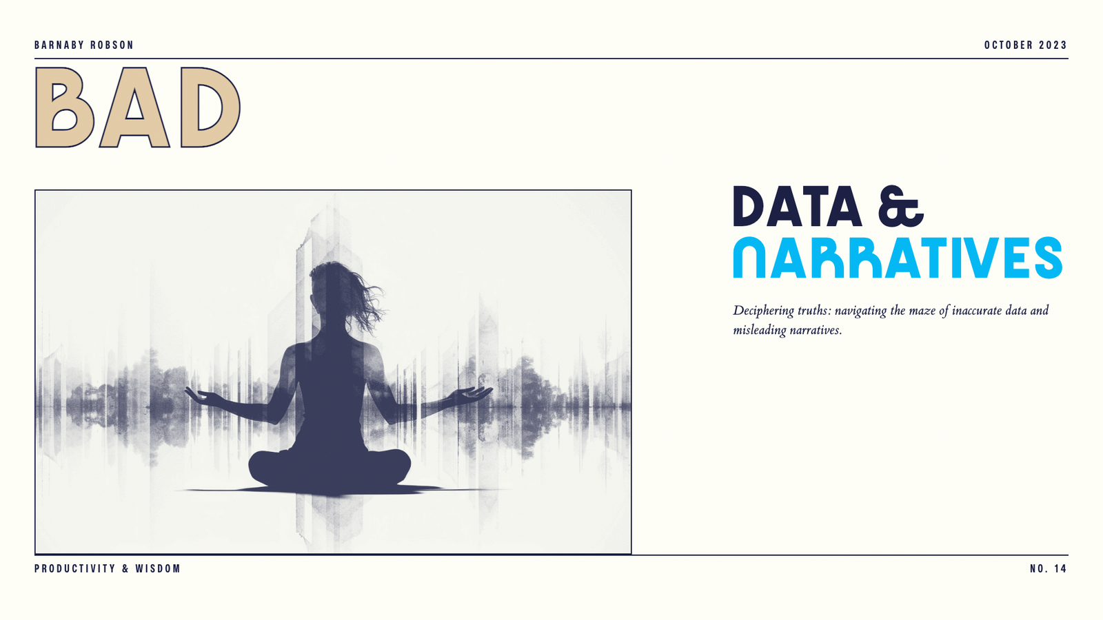 Navigating inaccurate data & misleading narratives