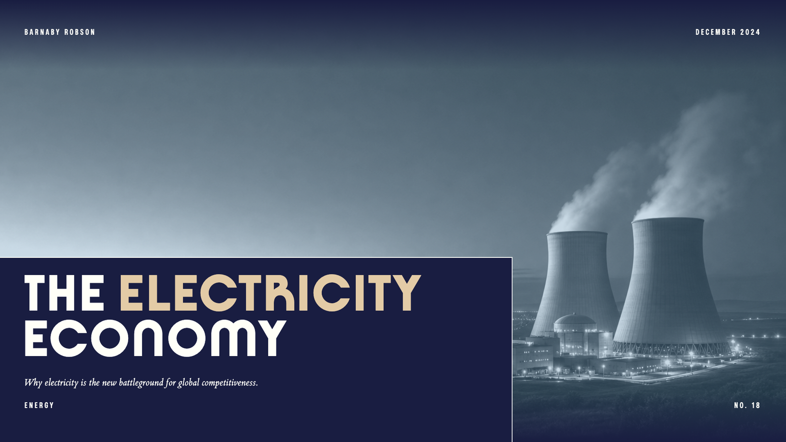 The Electricity Economy
