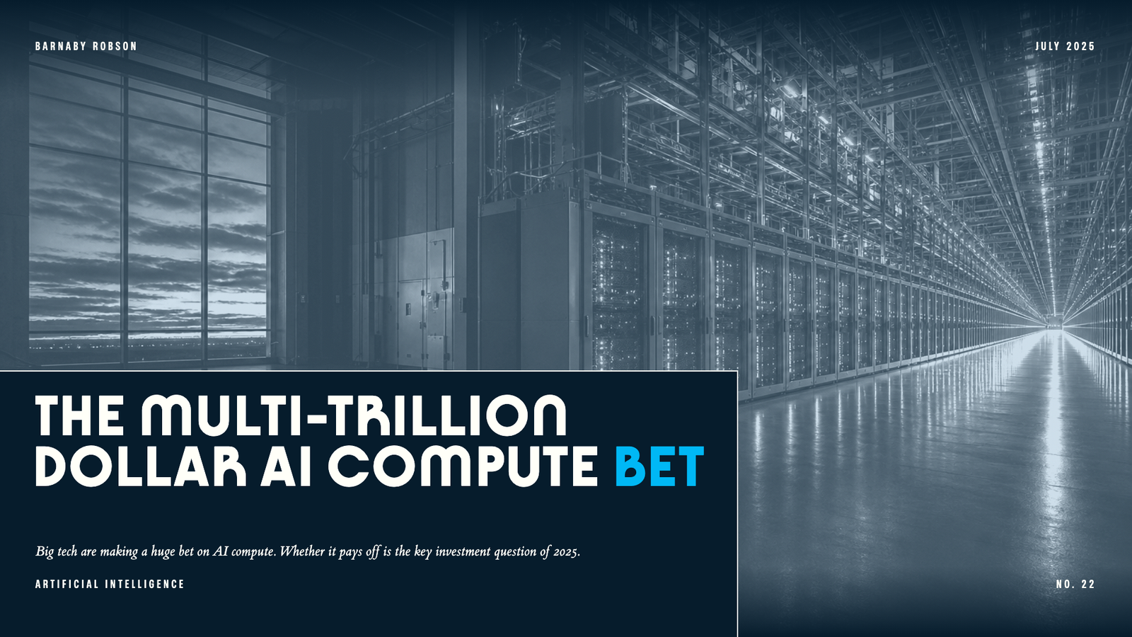 The Multi‑Trillion Dollar AI Compute Bet