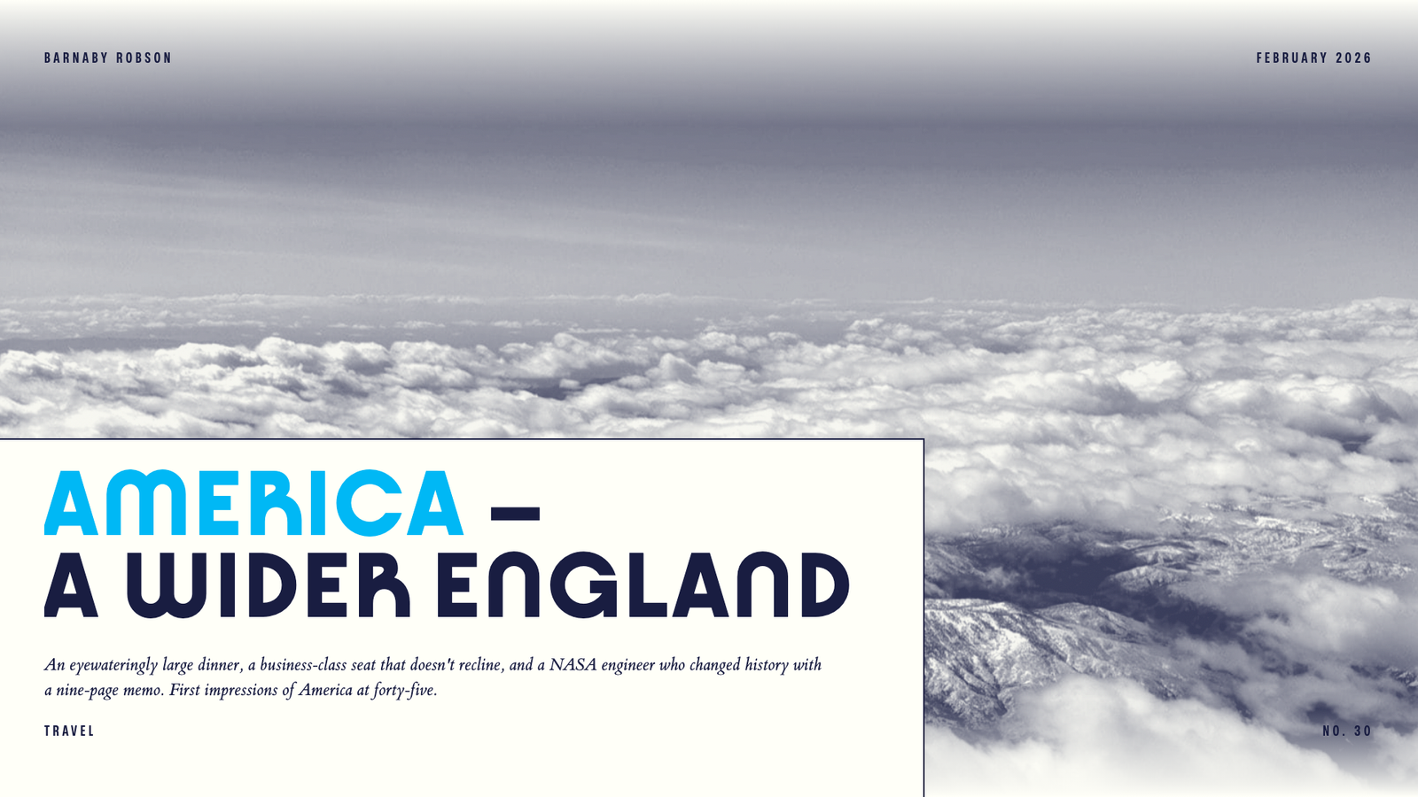 America – A Wider England