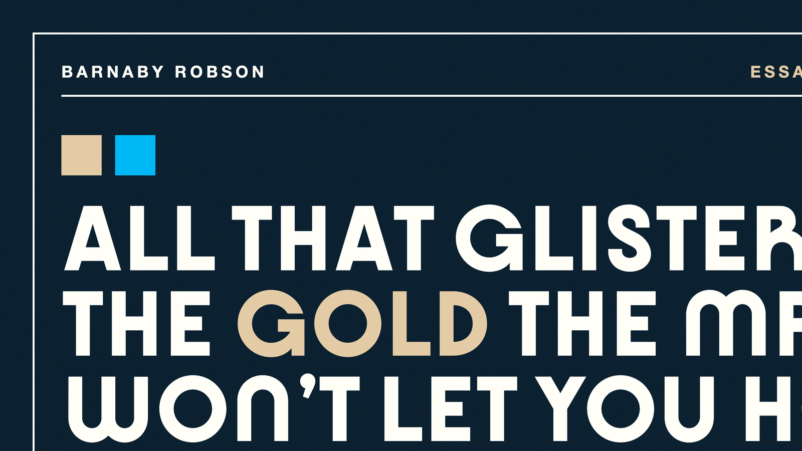 All That Glisters: The Gold the MPF Won’t Let You Hold
