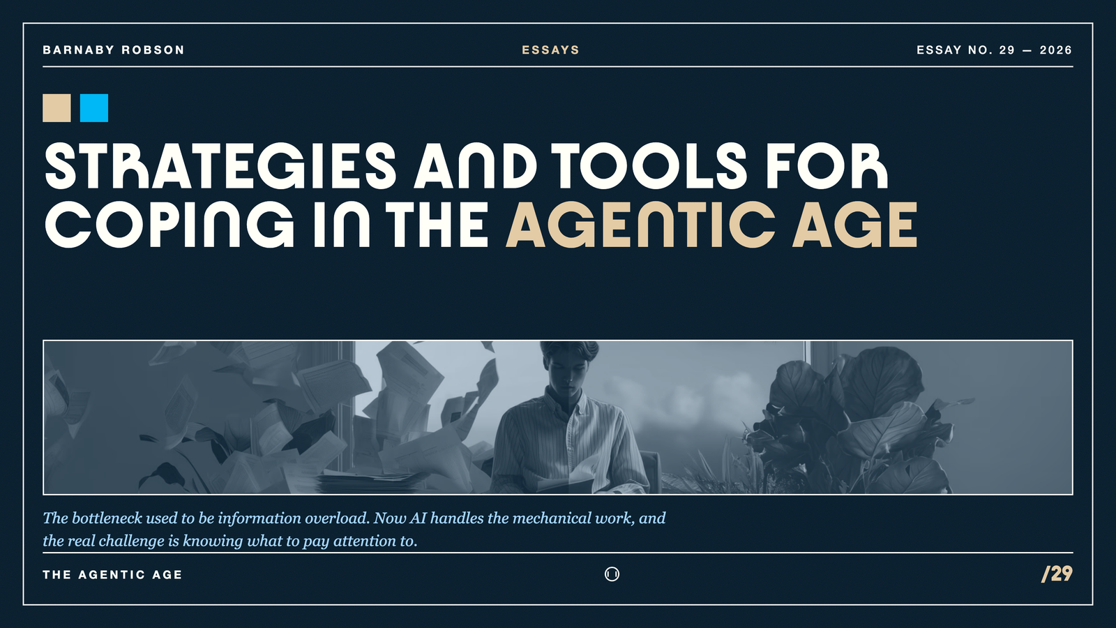 Strategies and Tools for Coping in the Agentic Age