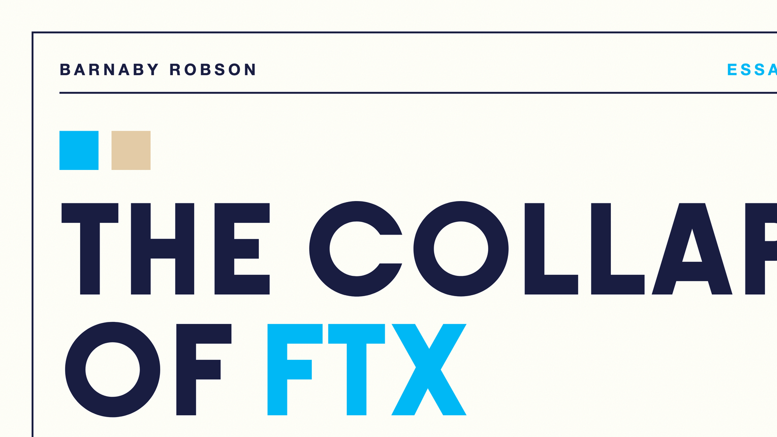 The collapse of FTX – Thoughts and opinions…