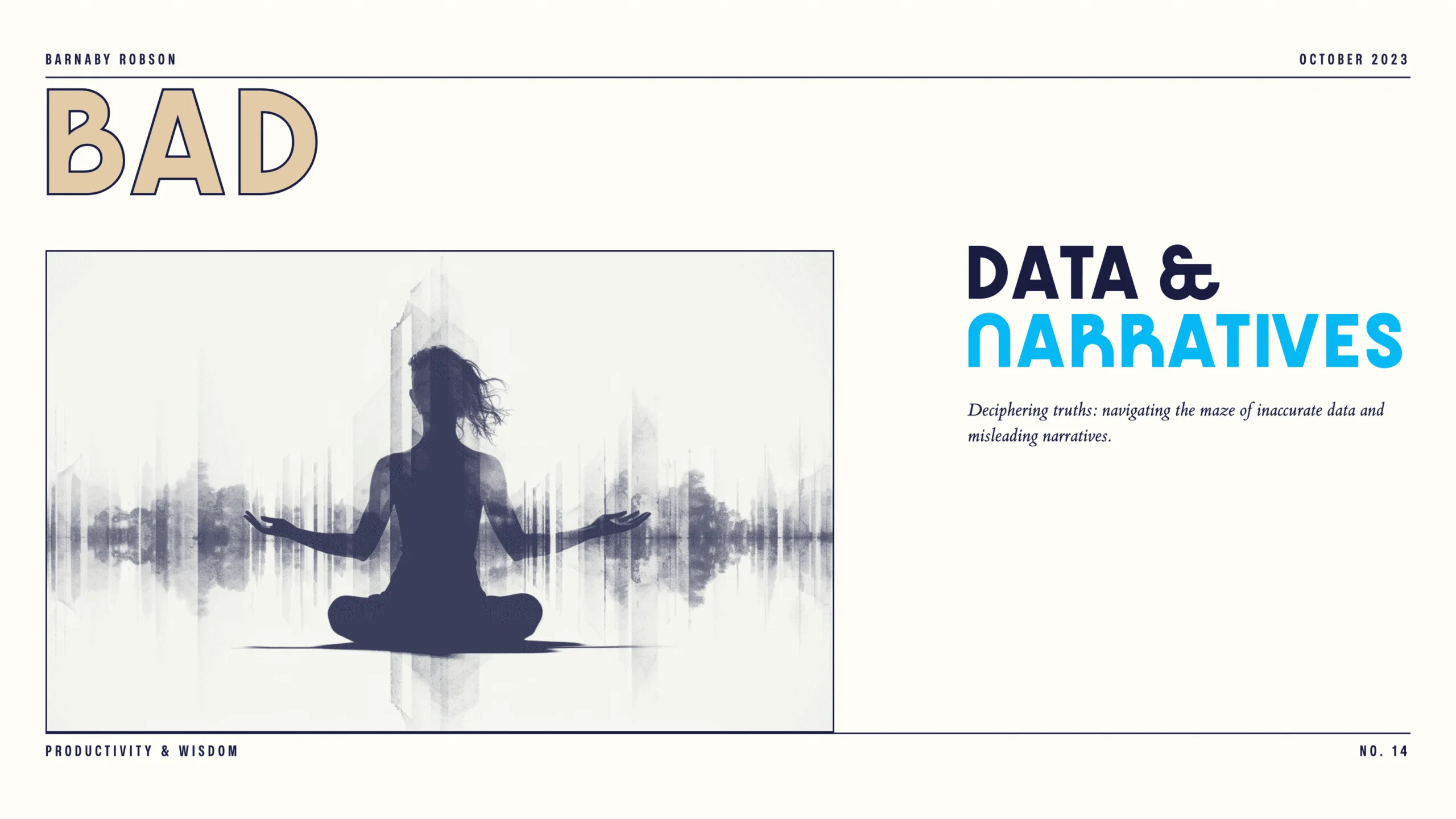 Navigating inaccurate data & misleading narratives