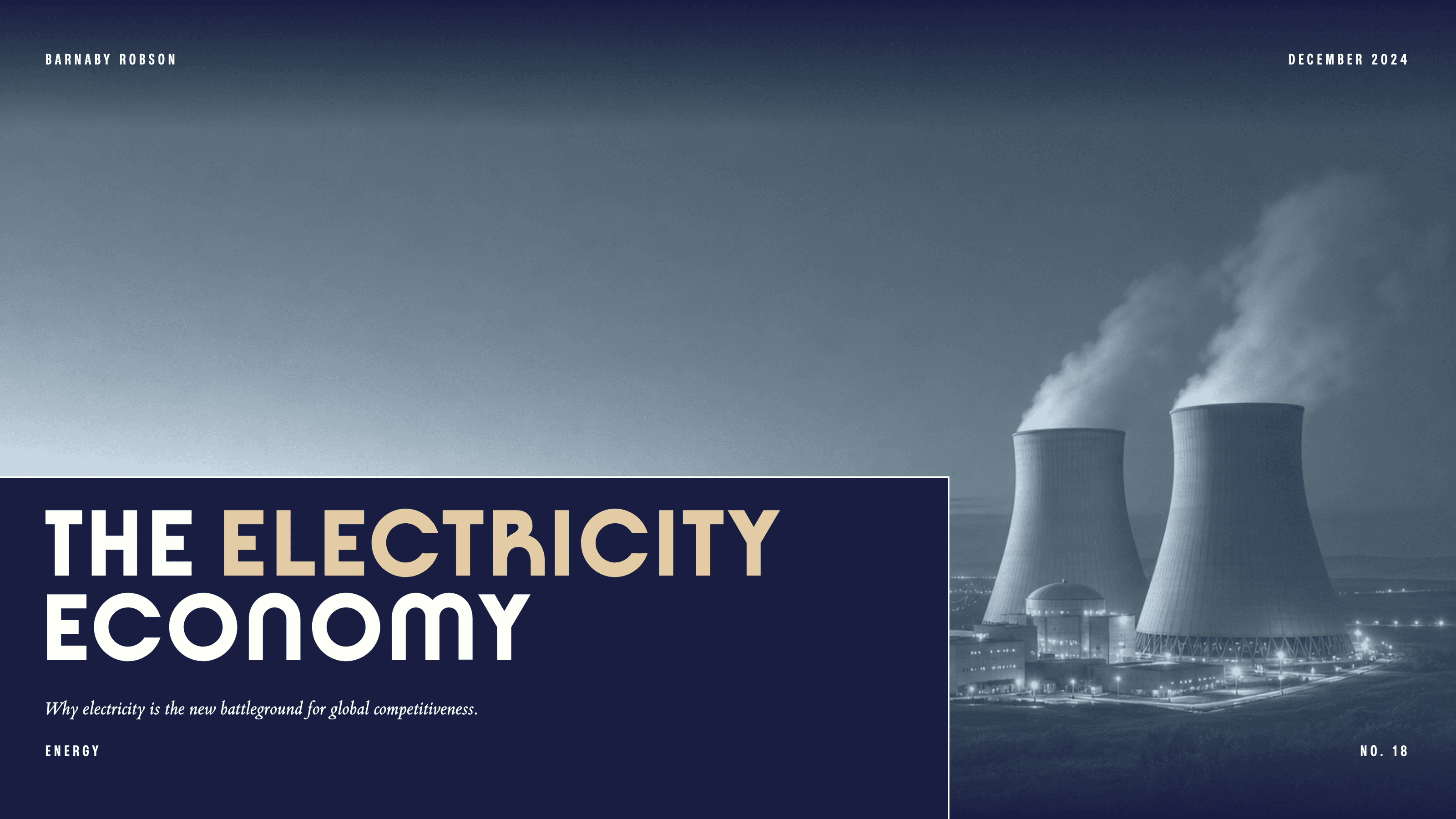 The Electricity Economy