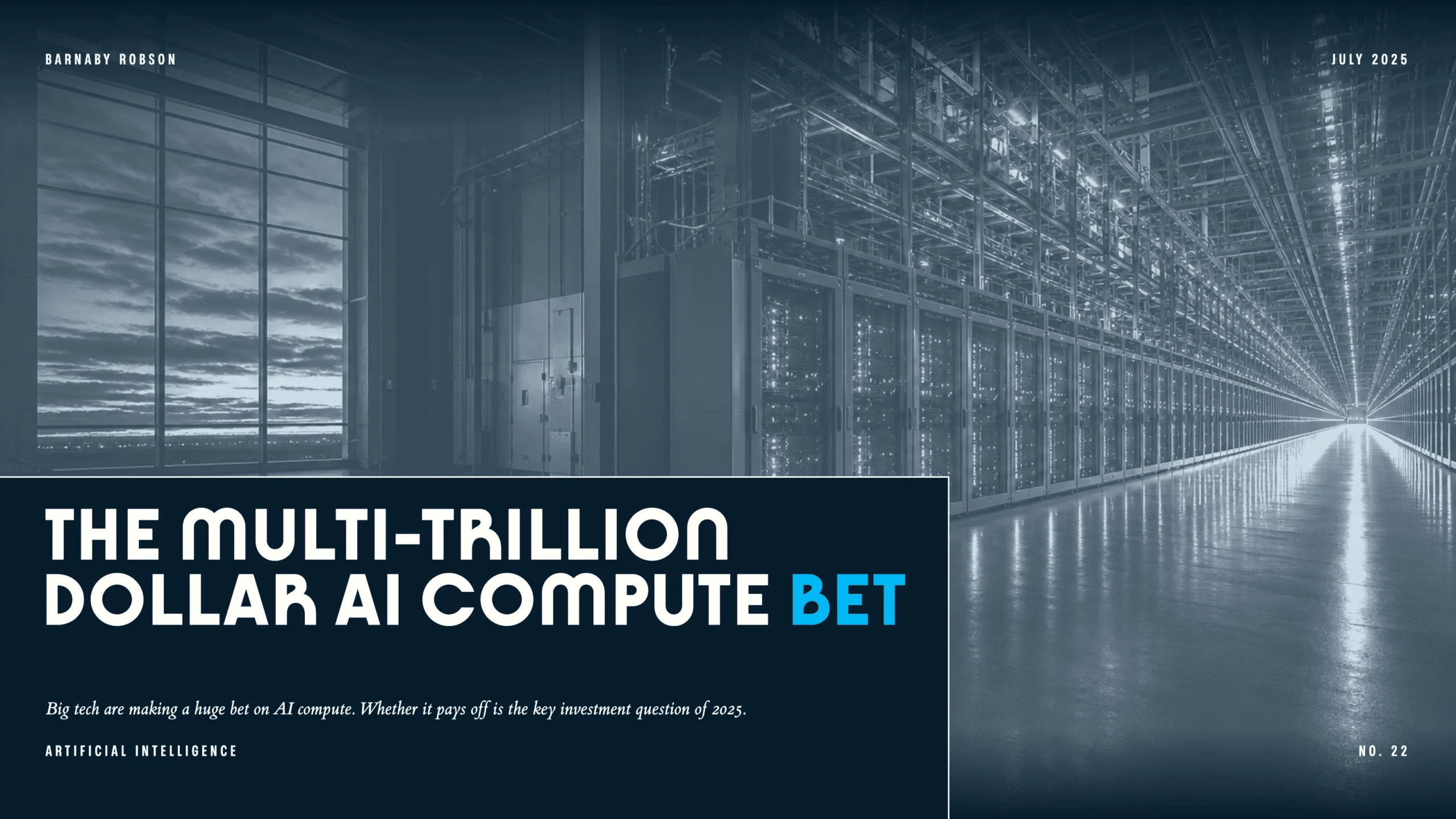 The Multi‑Trillion Dollar AI Compute Bet