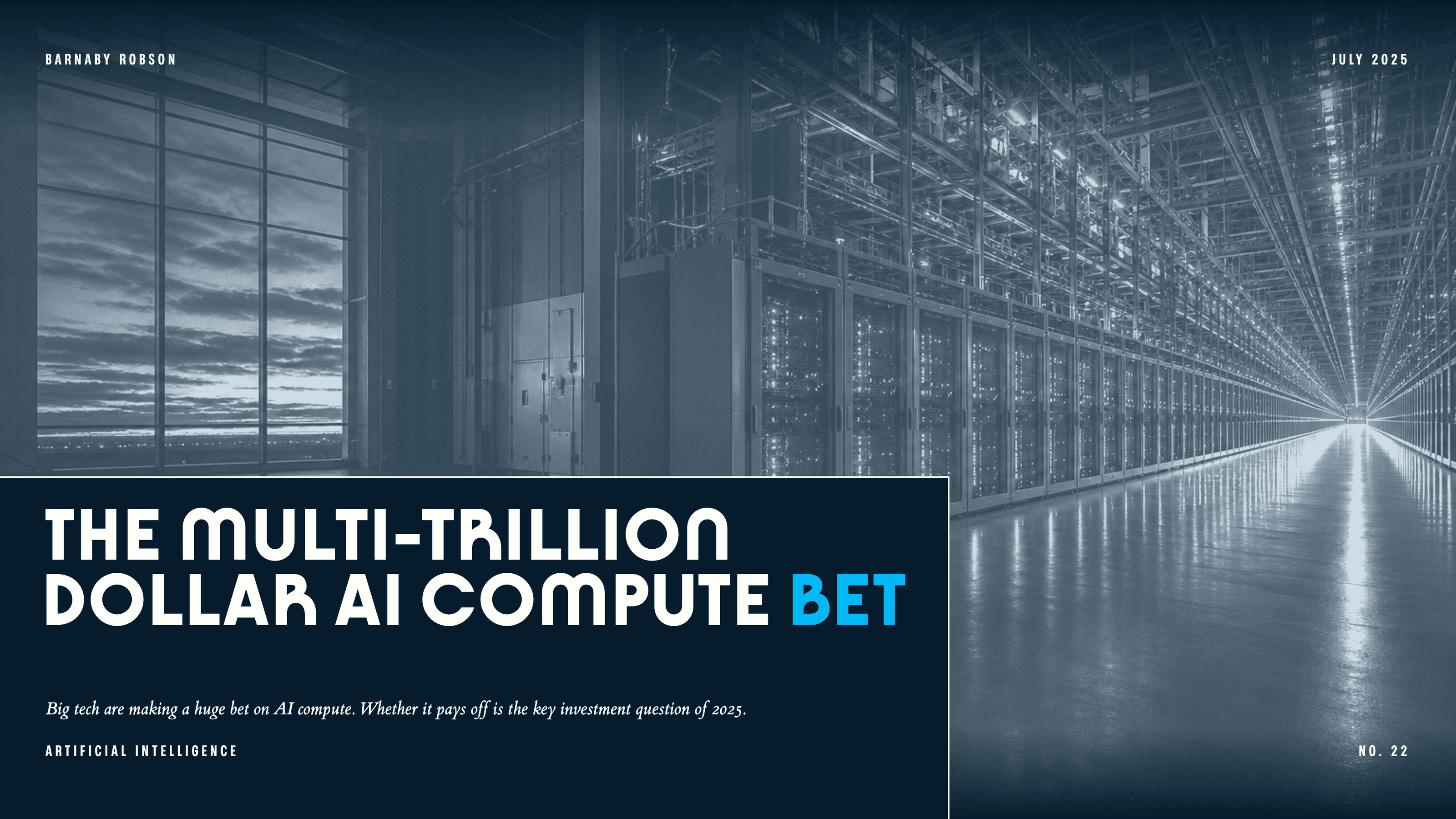 The Multi‑Trillion Dollar AI Compute Bet