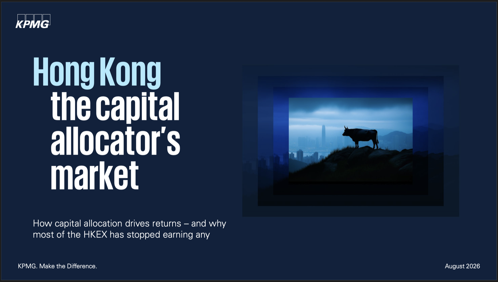 Cover of Hong Kong, the capital allocator's market