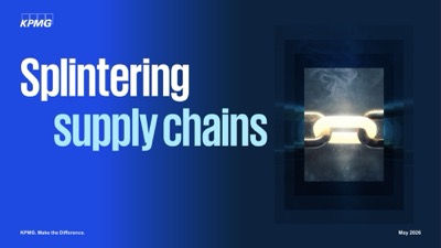 Splintering Supply Chains publication cover